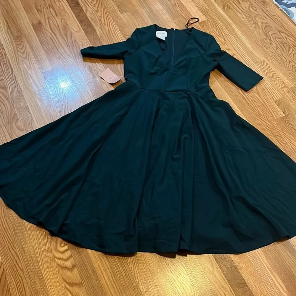 NWT BHLDN Valdis Dress Green size 14